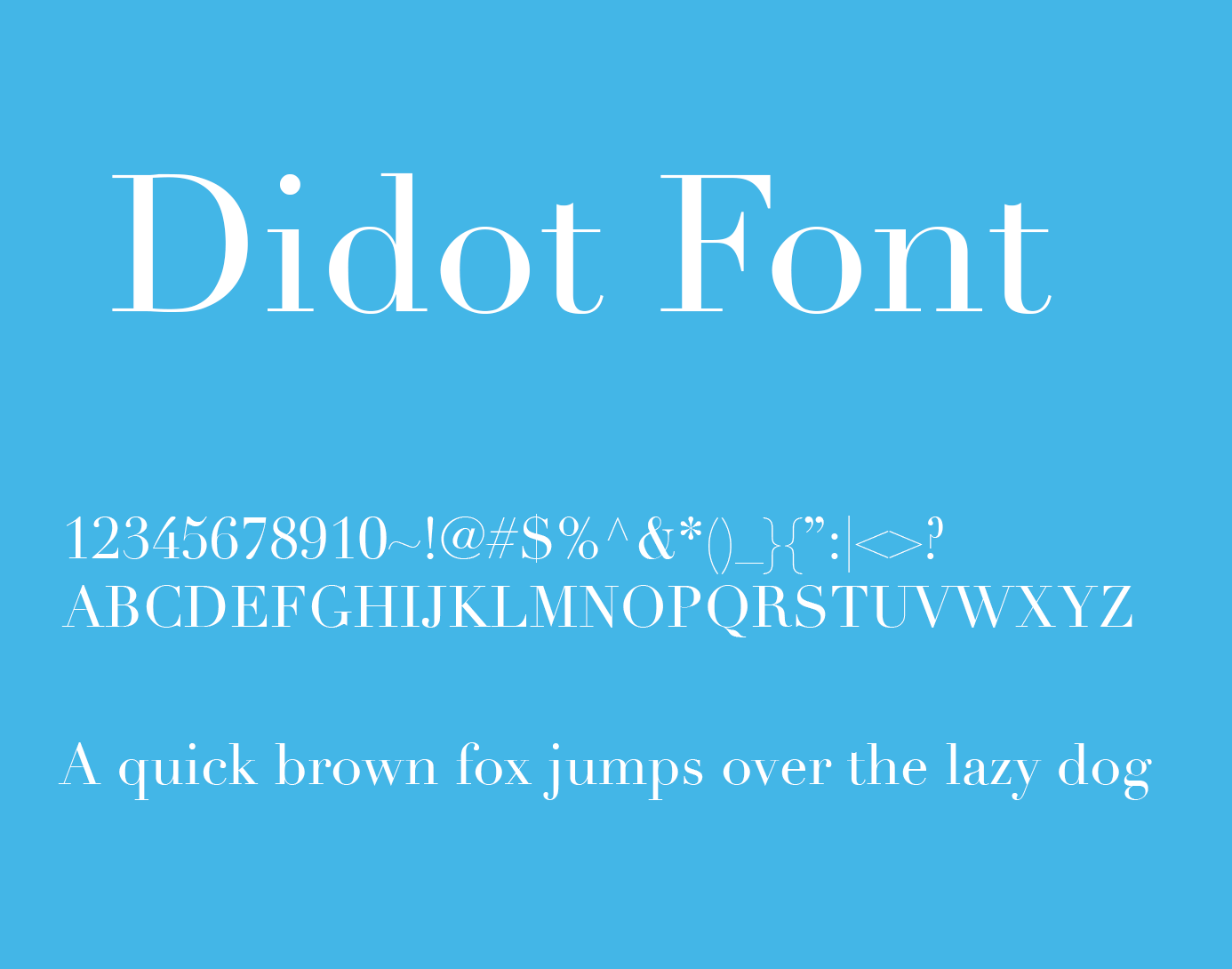 Didot